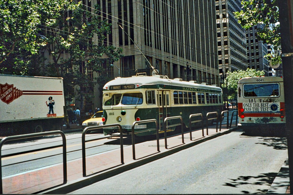 San Francisco California Street Car on Martket Street … Flickr