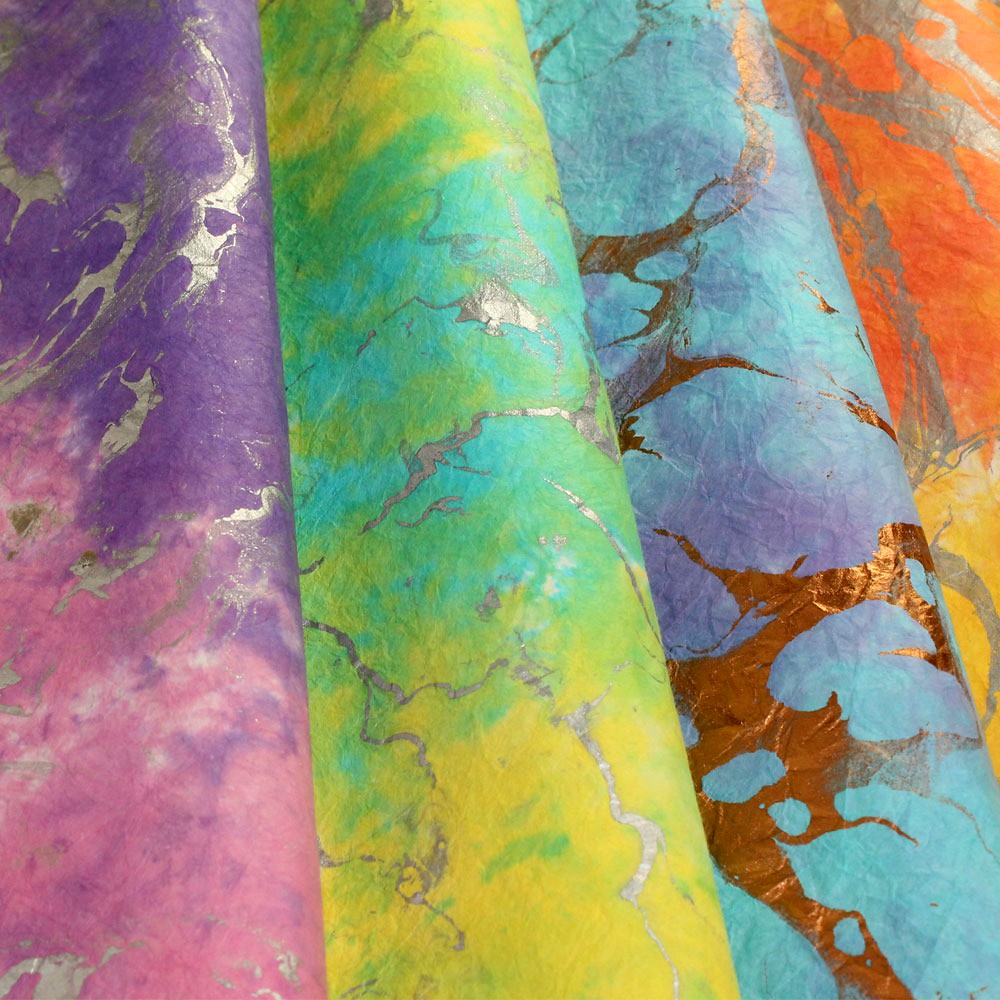 Marbled Momi Papers Giveaway of Thai Marbled Momi Paper fr… Flickr