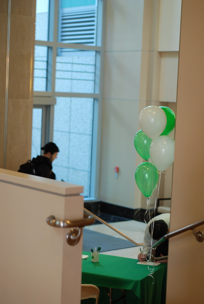 Kelly job fair in open space at 55 2nd St. Flickr