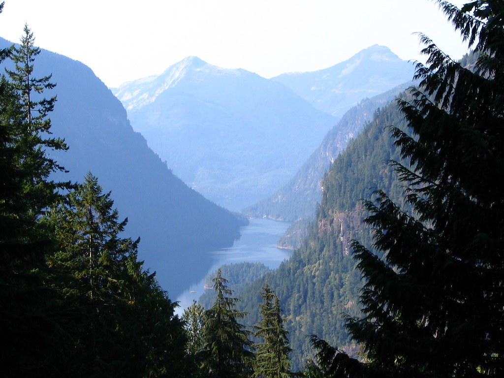 Princess Louisa View from trapper's cabin. Taken September… Sandy
