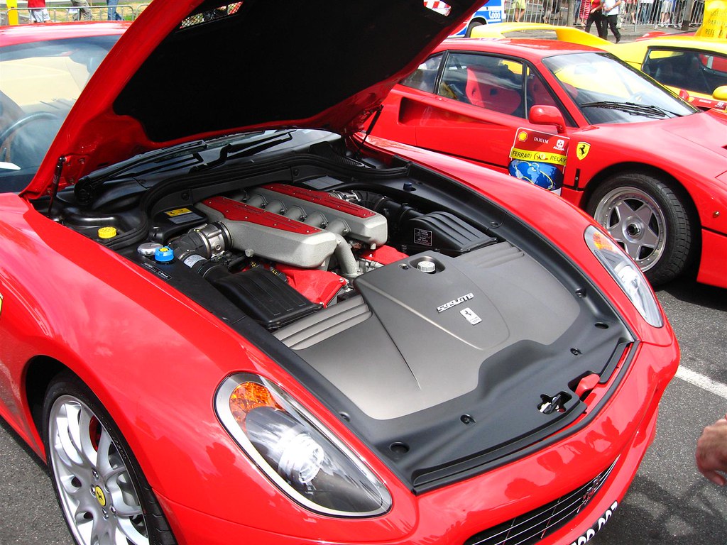 Ferrari 599 GTB Fiorano - engine | View of the V12 Enzo engi… | Flickr