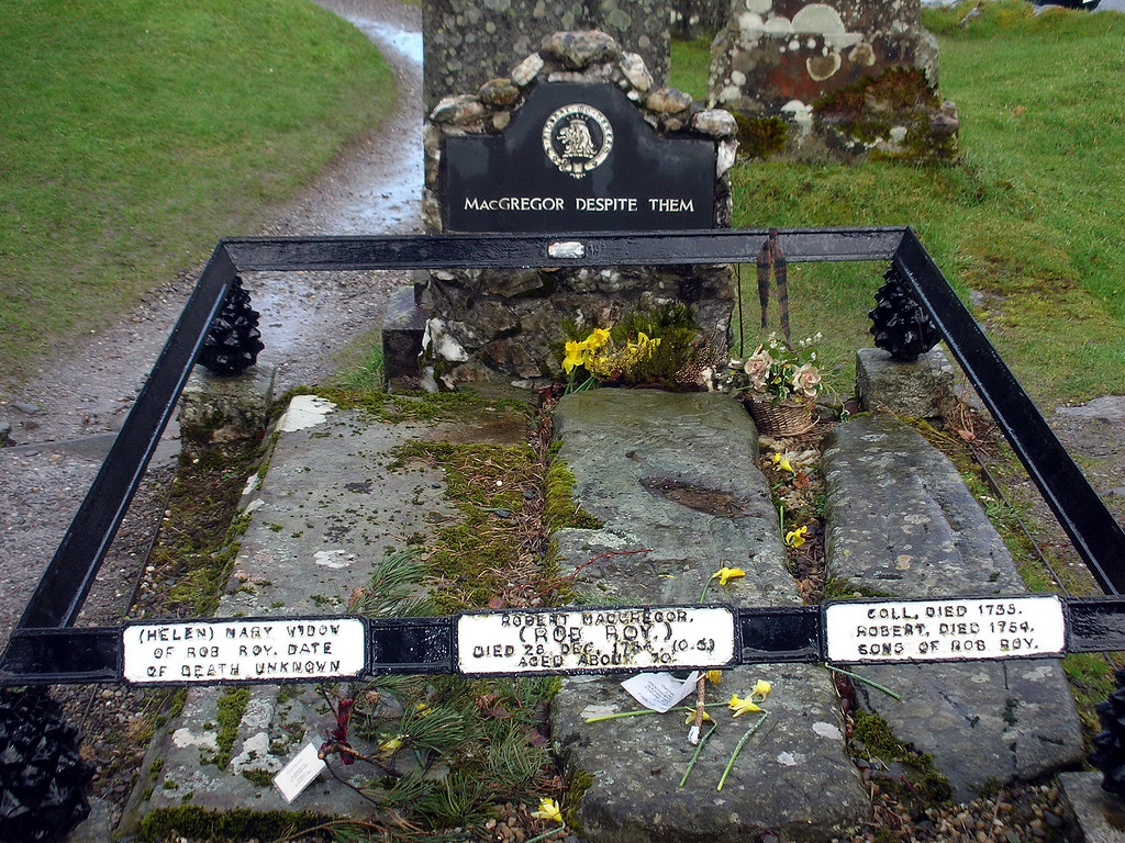 Rob Roy MacGregor's grave Rob Roy MacGregor's grave at Bal… Flickr