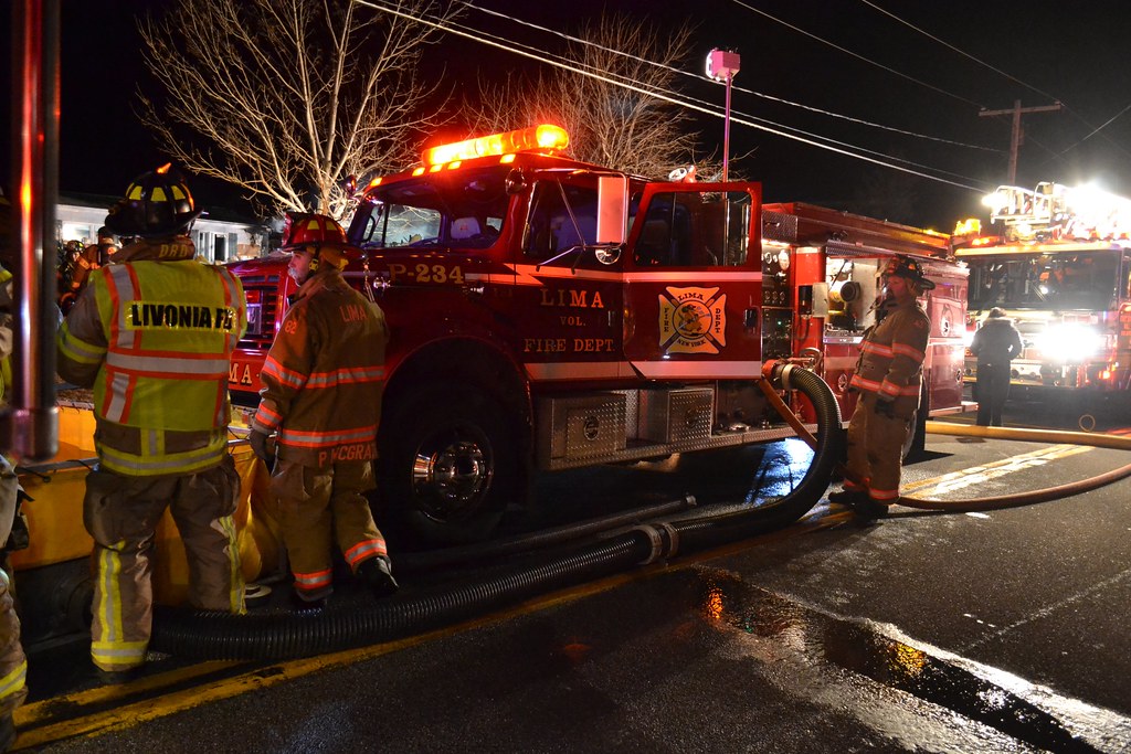 Lima, NY house fire Flickr