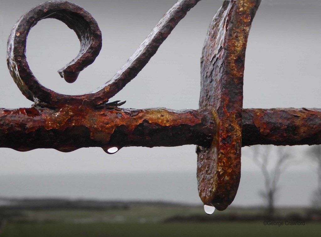 Portencross Road Gate Curlicue CroftGlenImages.blogspot.co… Flickr