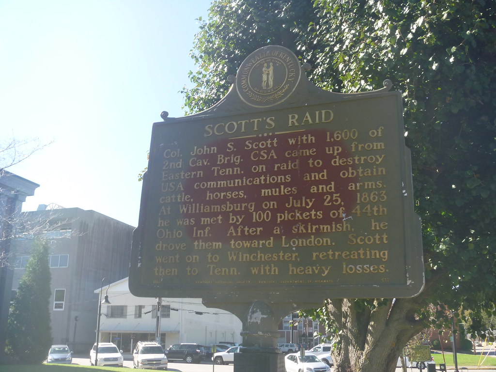 Historical Marker, Whitley County Courthouse, October 14,2… Flickr