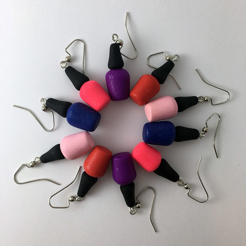 Nail Polish Earrings buy it on etsy Katie Hastings Flickr