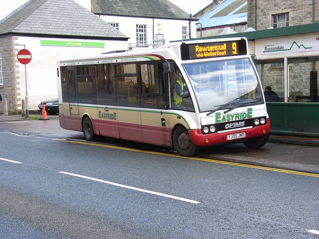 Rossendale YJ05JWD Rawtenstall Bus Station 2006
