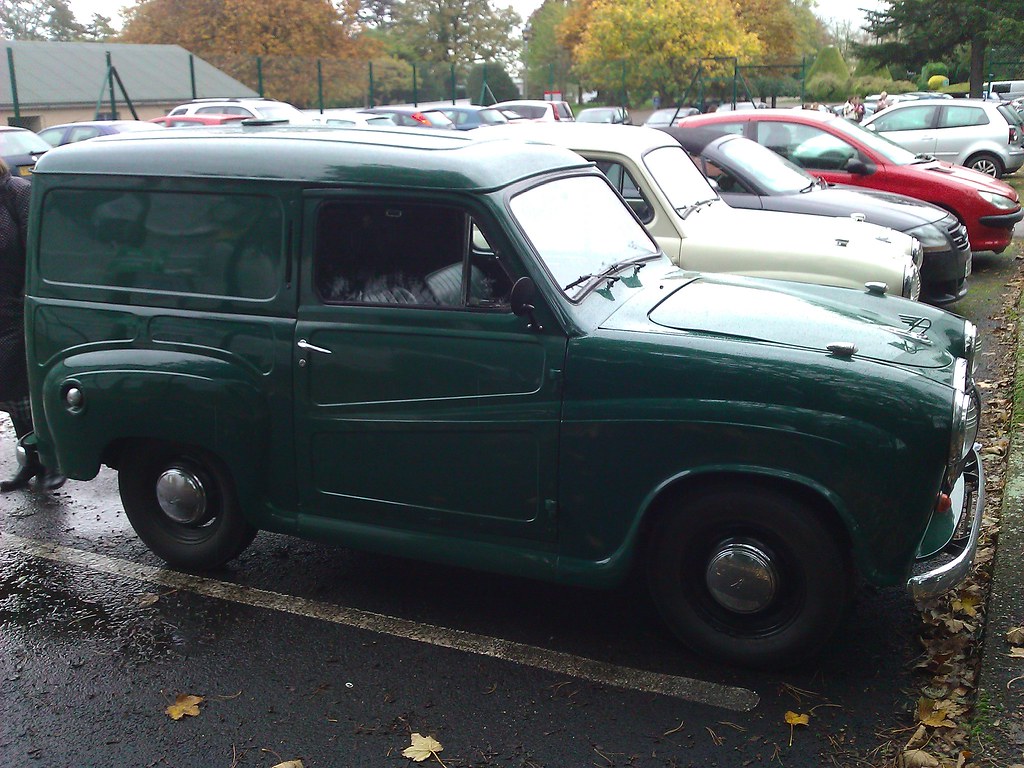 Austin A35 van Bletchley Park Chris Flickr