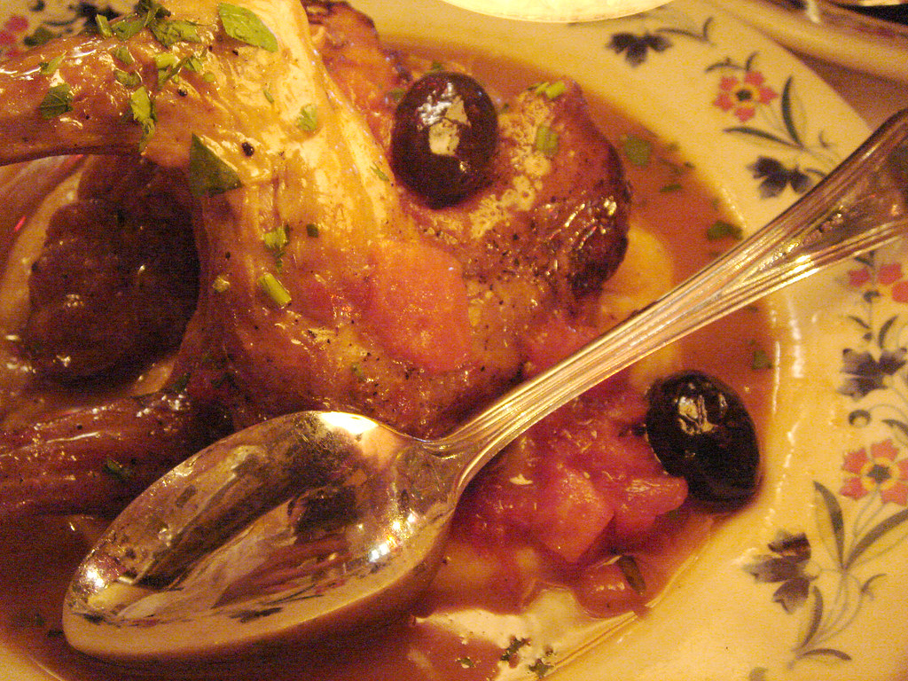 Braised Rabbit with Black Olives and Polenta Al Di La Flickr