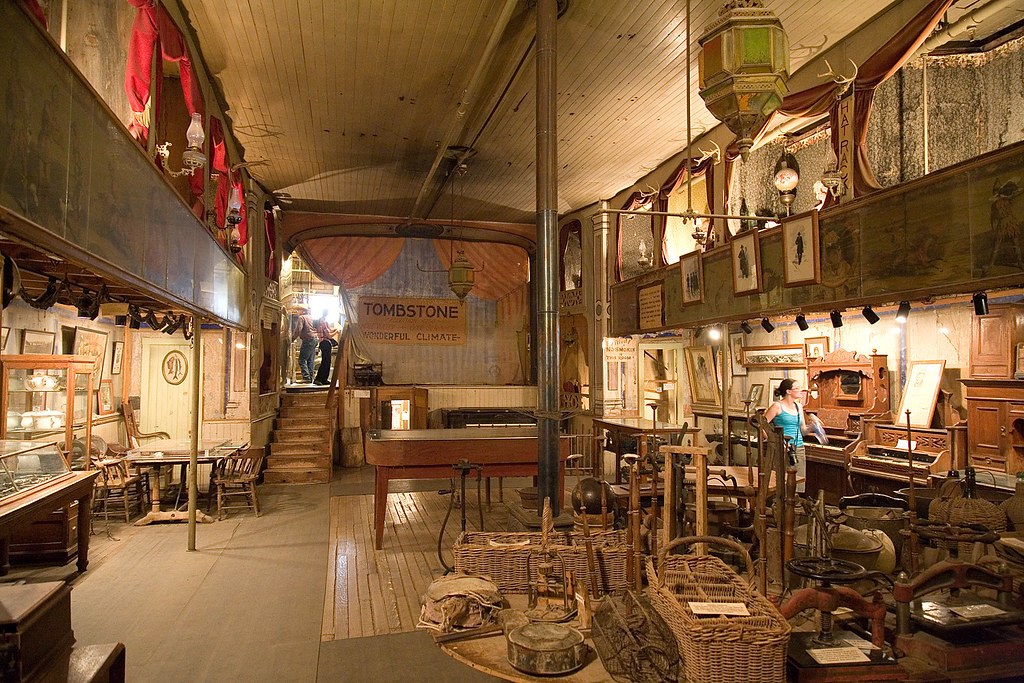 The Bird Cage Theatre This combination saloon/ brothel/ ga… Flickr