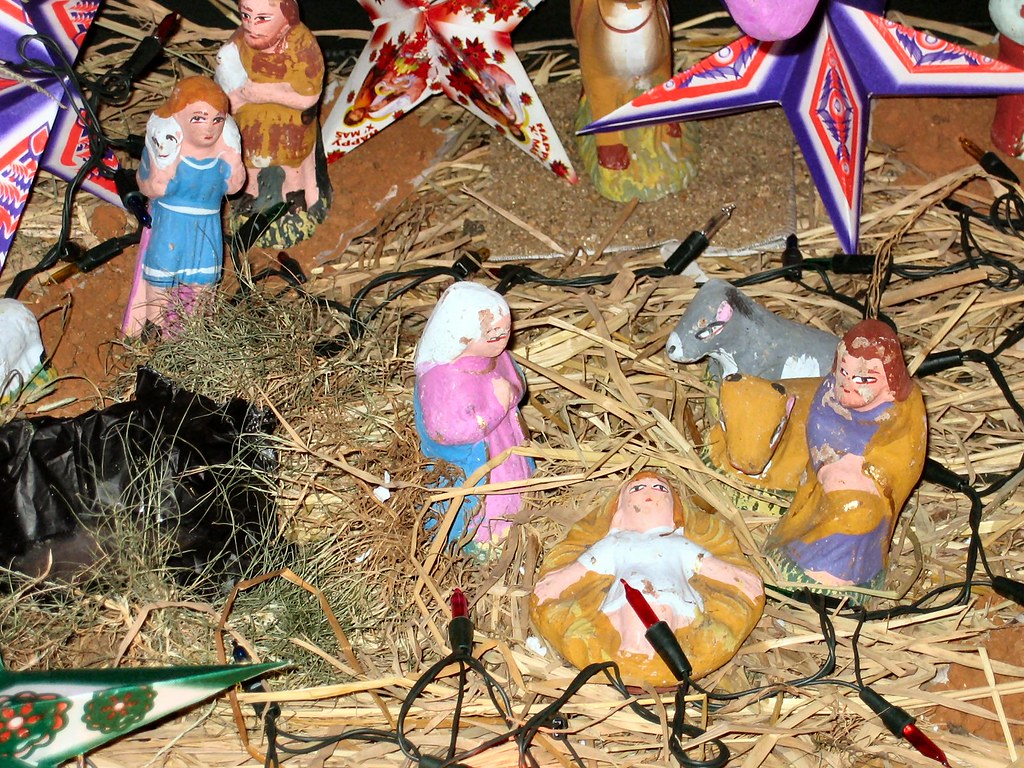 Nativity scene India style In the restaurant of the Hotel … Flickr