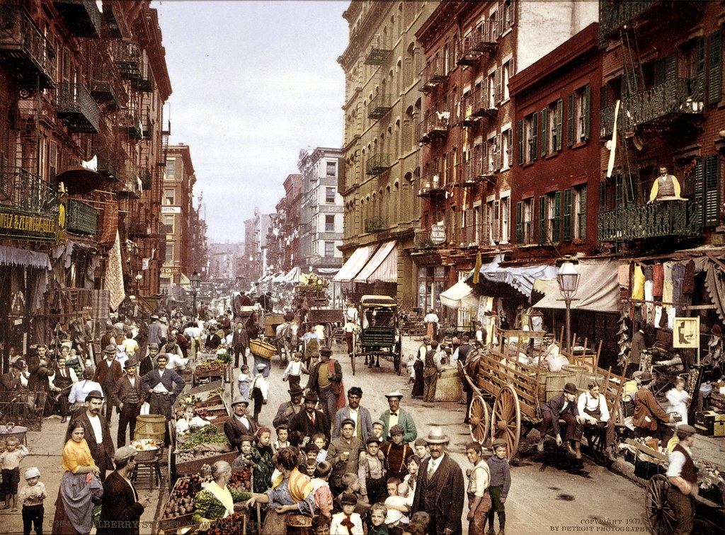 mulberry street 1900 my street over 100 years ago susanne Flickr