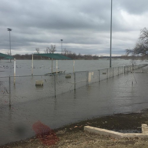 Soccer field under water. Lake Grapevine still v. high Flickr