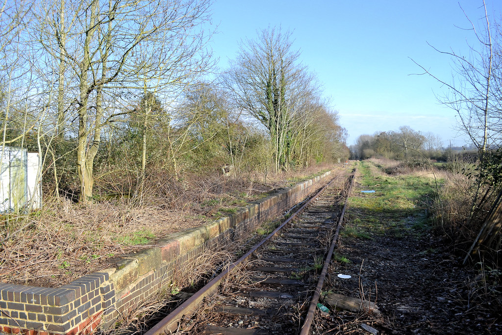 Claydon Station The remains of Claydon station on the Oxfo… Flickr