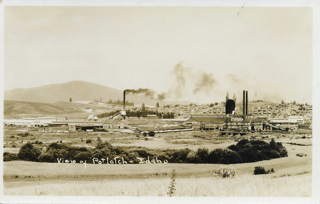 View of Potlatch, circa 1935 Potlatch, Idaho View of Pot… Flickr