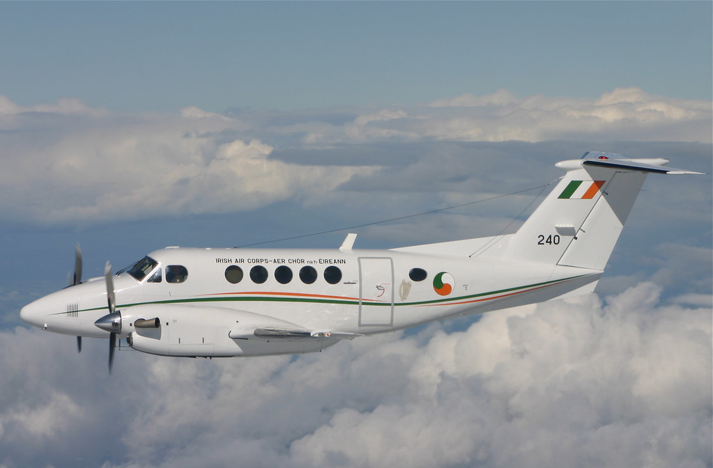 IAC 240 K240 seen overhead Baldonnel, Ireland in its revis… Flickr