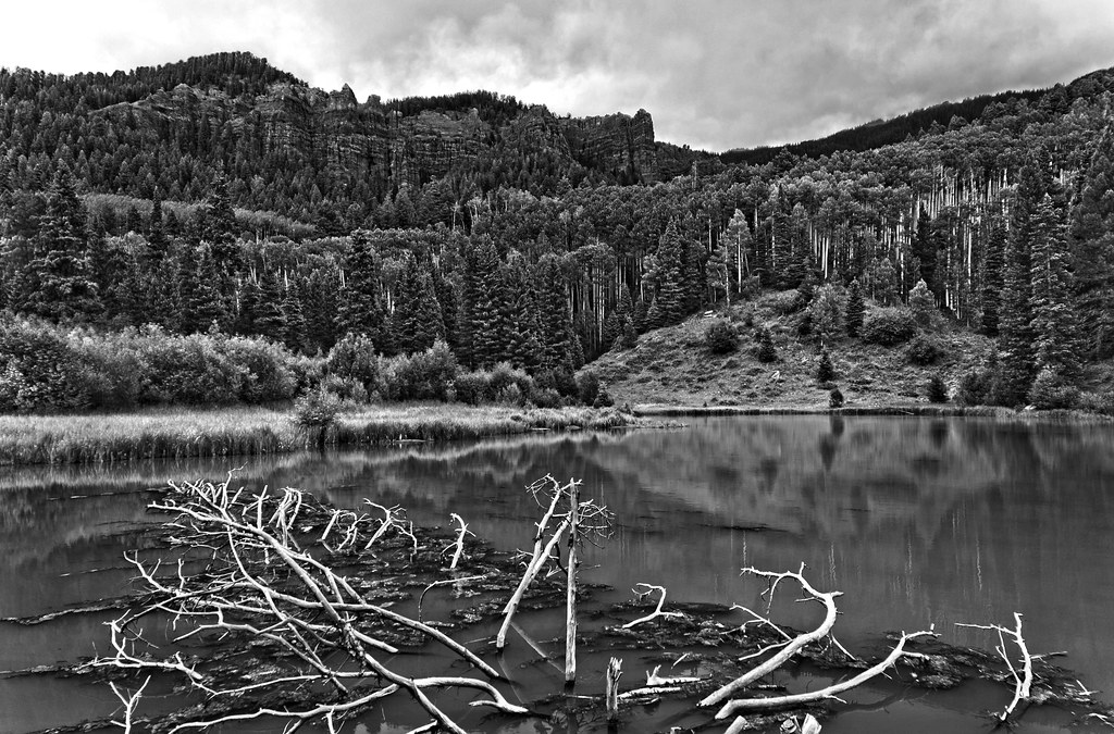 Opal Lake, Colorado BW Summer hike near Pagosa Springs, Co… Flickr