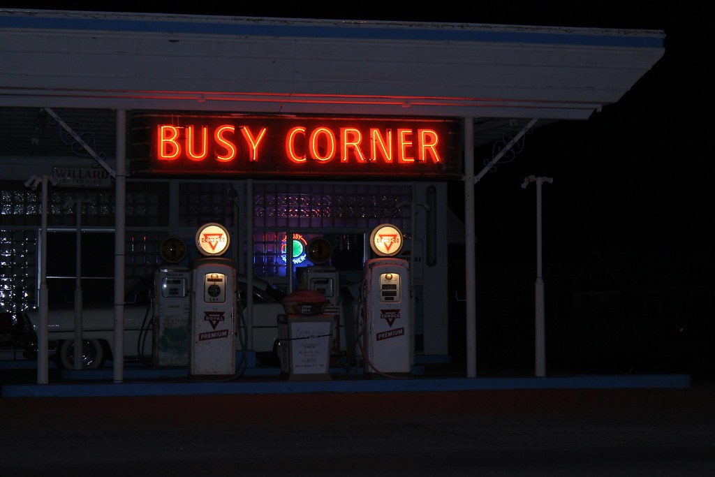 Busy Corner 210 2013 11 28 file Exploring Hwy 62 Hollis, O… John H