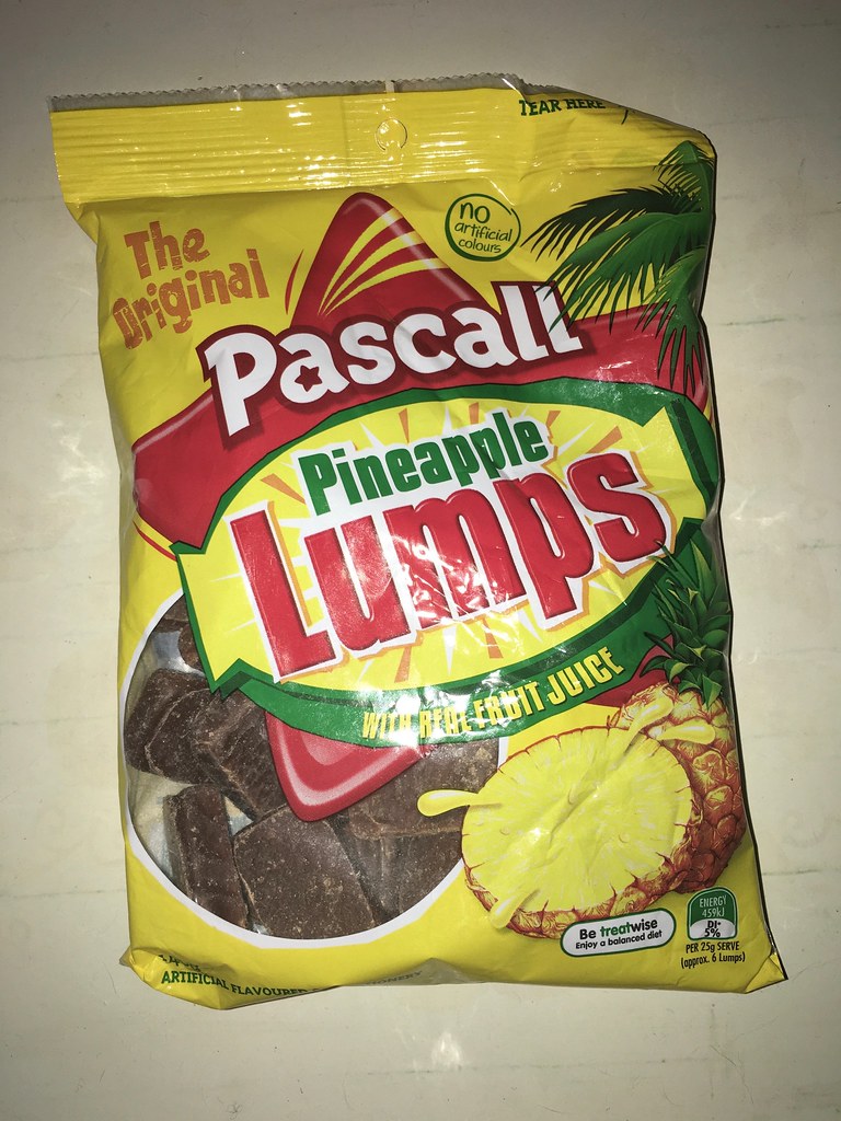 Pascall Pineapple Lumps New Zealand candy! Like_the_Grand_Canyon