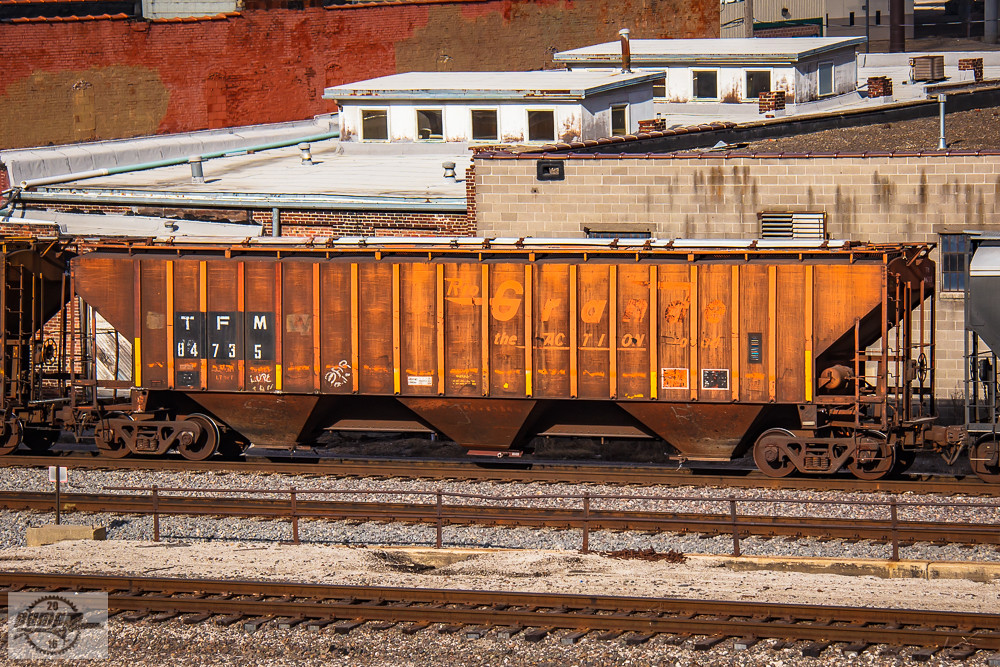 TFM 84735 Covered Hopper Car at Kansas City, MO A former… Flickr