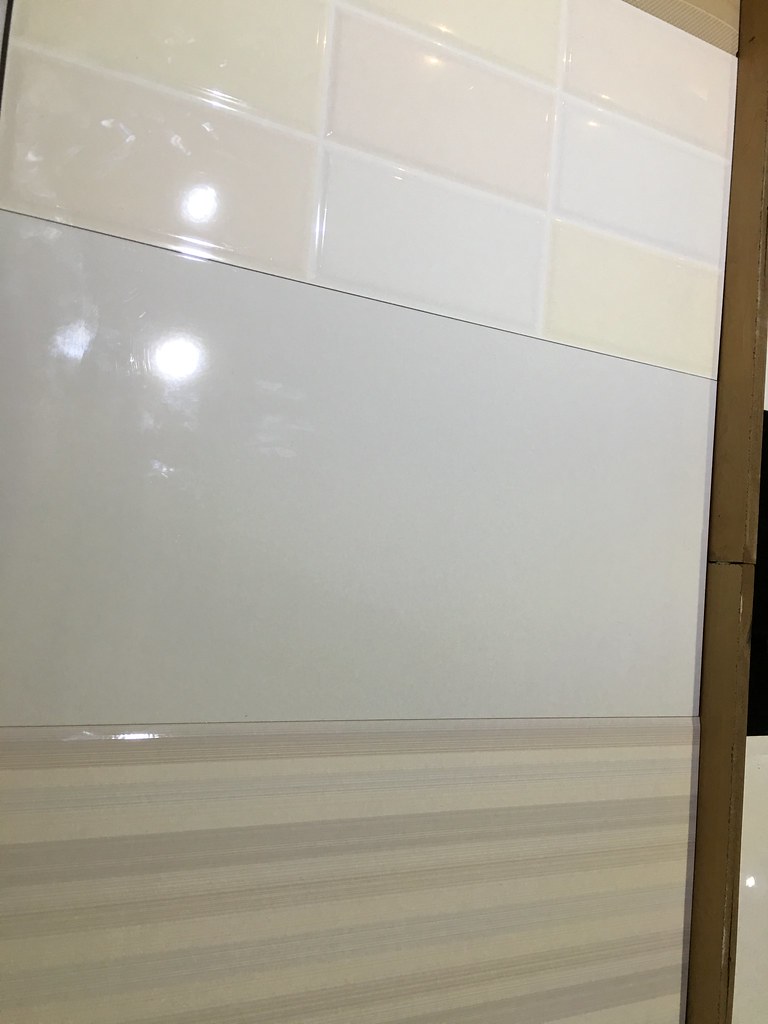 white bathroom tiles, Home Depot Annie TanYee Flickr