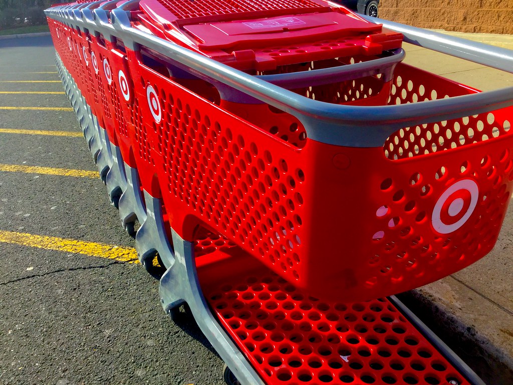 Target Target Store Shopping Carts, 2016, by Mike Mozart o… Flickr