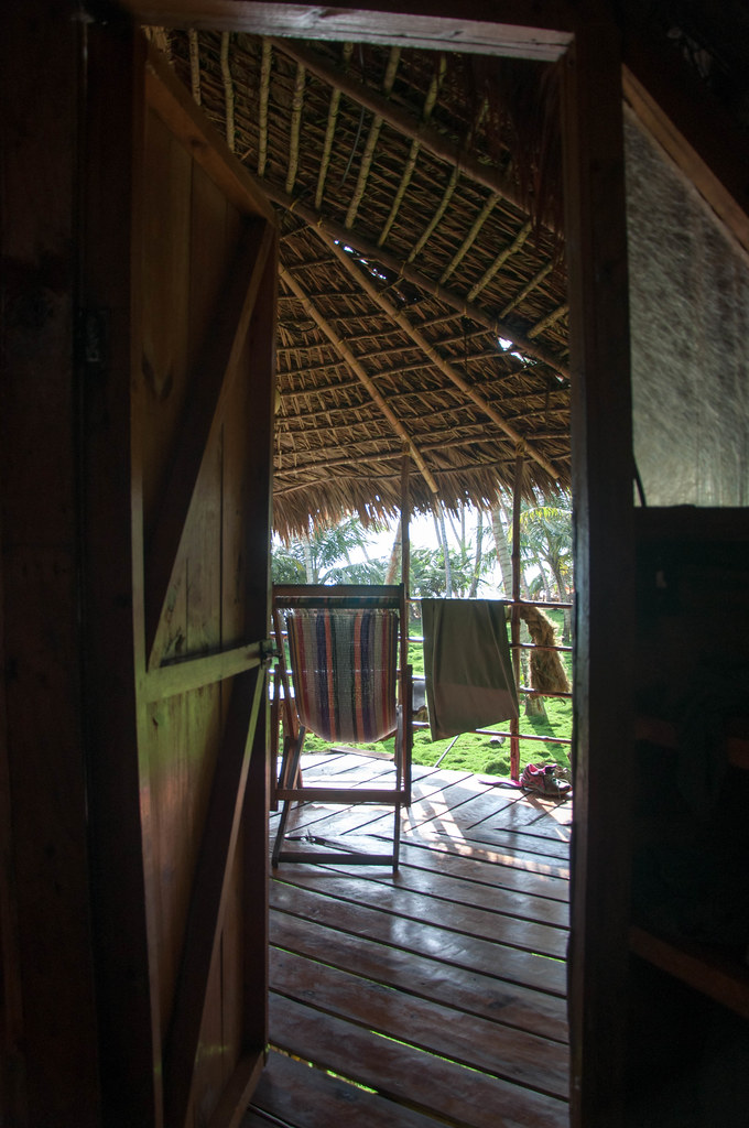 Derek's Place Little Corn Island A view out to our porch… Flickr