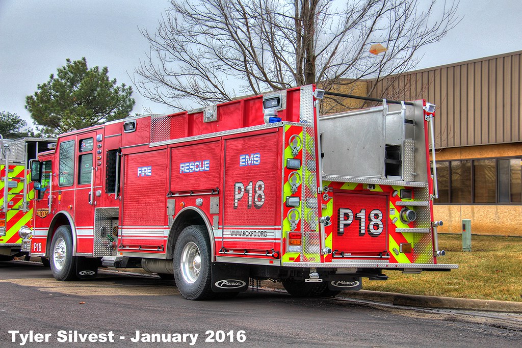 KCKFD NEW Pumper 18 Rear View Kansas City, Kansas Fire Dep… Flickr