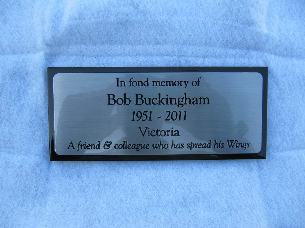 Stainless Steel Etched Plaques Memorial Bench Plaques Flickr