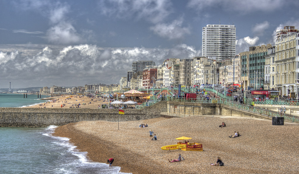 Brighton sea front A photo I I had of Brighton sea … Dave Gordon Flickr