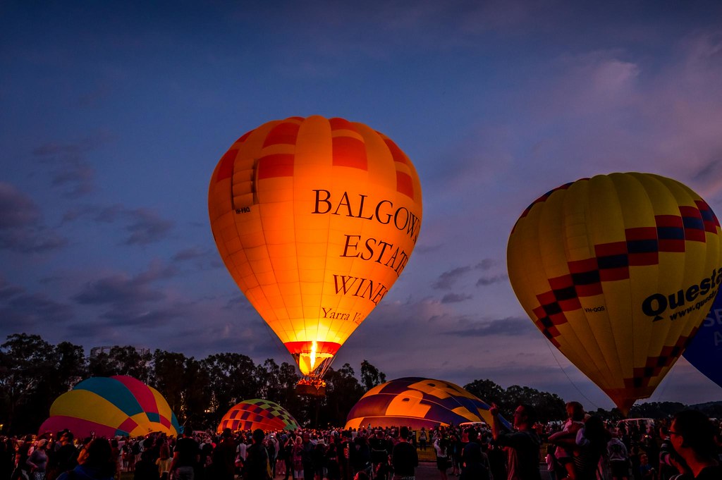 Canberra Hot Air Balloons22 Russell Charters Flickr