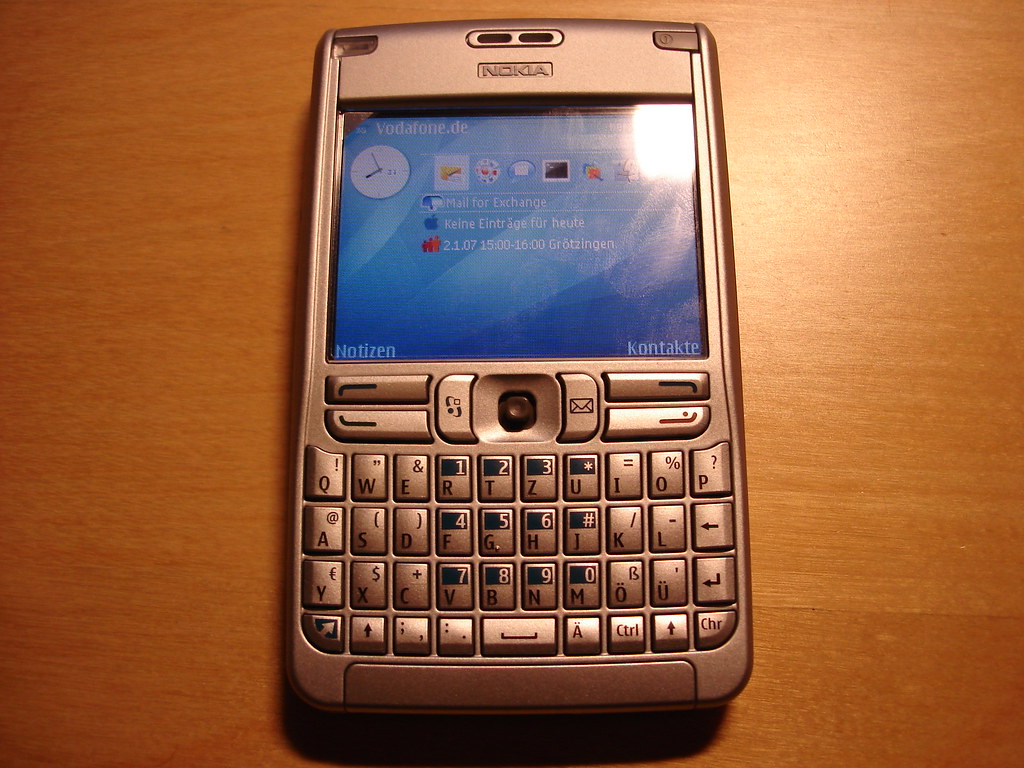 Nokia e61 mit neuer Firmware macmind Flickr
