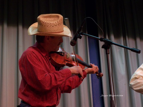 fiddlin' round David Langston on fiddle BLountstown FL Jacquie