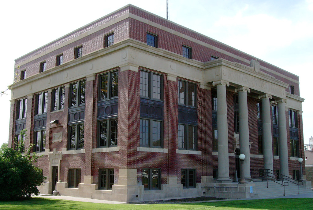 Scott County Courthouse (Scott City, Kansas) This simple C… Flickr