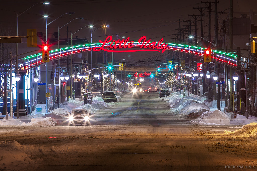 Little Italy Ottawa Winter 2015 Little Italy in Ottawa, … Flickr