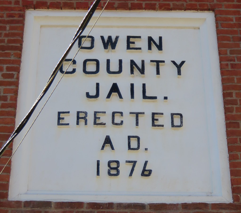 Old Owen County Jail Cornerstone (Owenton, Kentucky) Flickr