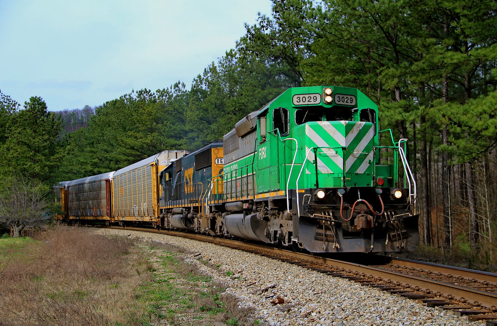 CSXT Lineville Sub CSX Vehicle Train Q20509 heads South a… Flickr