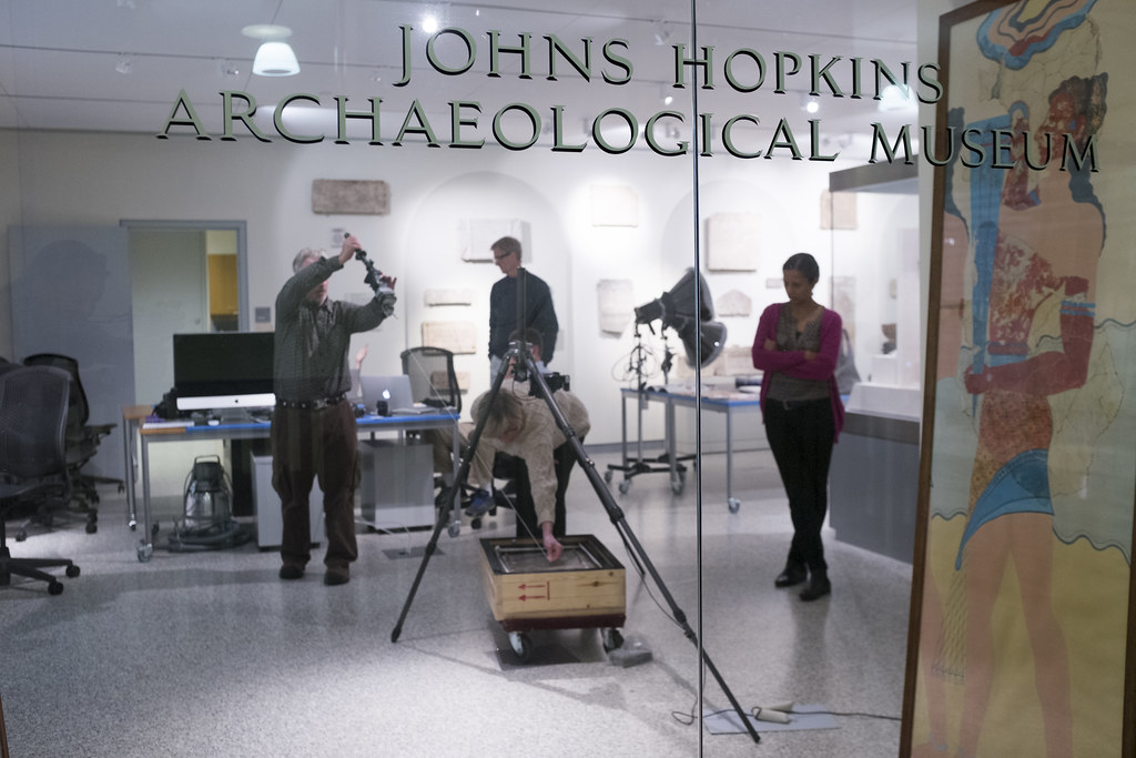 Johns Hopkins Archaeological Museum RTI Training in October, 2015 Flickr