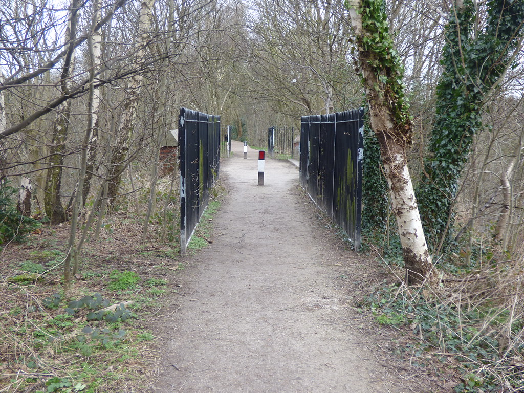 Harborne Walkway Park Hill Road former railway bridge a photo on