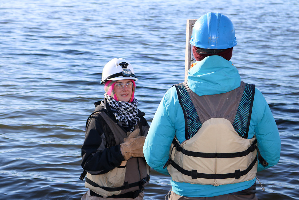 Staff Gauge Installation MWMO Environmental Specialist Bri… Flickr