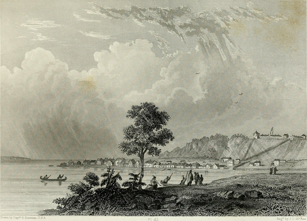 Mississippi River Settlement 1860 (Creative Commons) Flickr