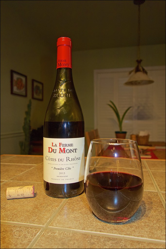 La Ferme Du Mont Première Côte Côtes du Rhône 2013 Grenach… Flickr