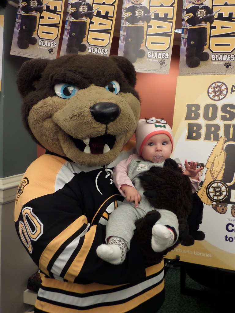 Boston Bruins Mascot Blades kicks off the annual PJ Drive!… Flickr
