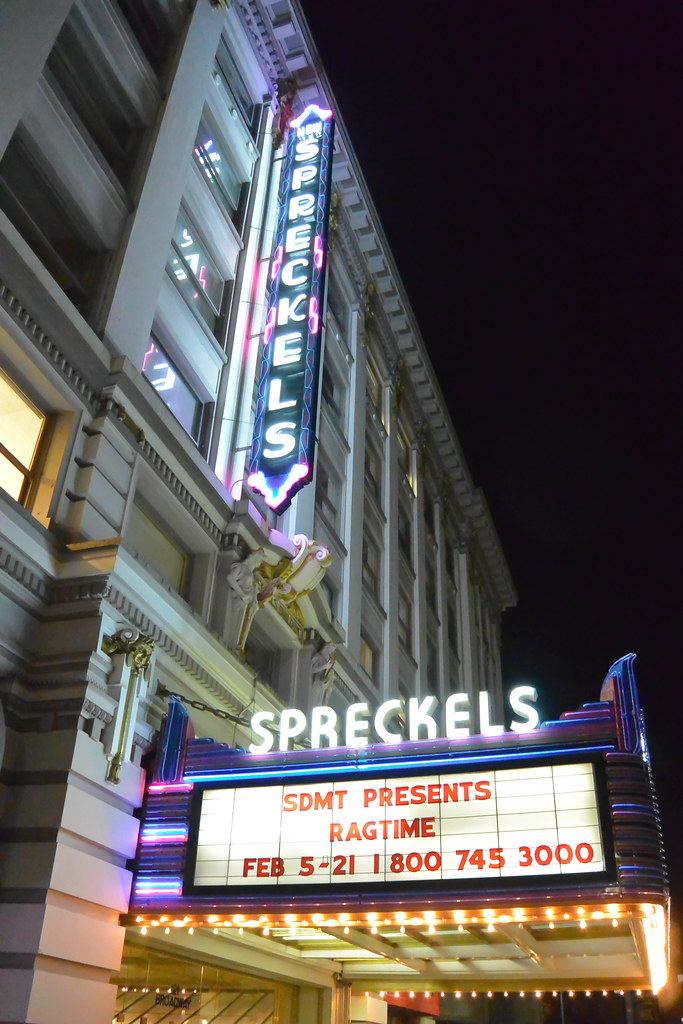 Spreckels Theatre Spreckels Theatre on Broadway. Walking E… Flickr