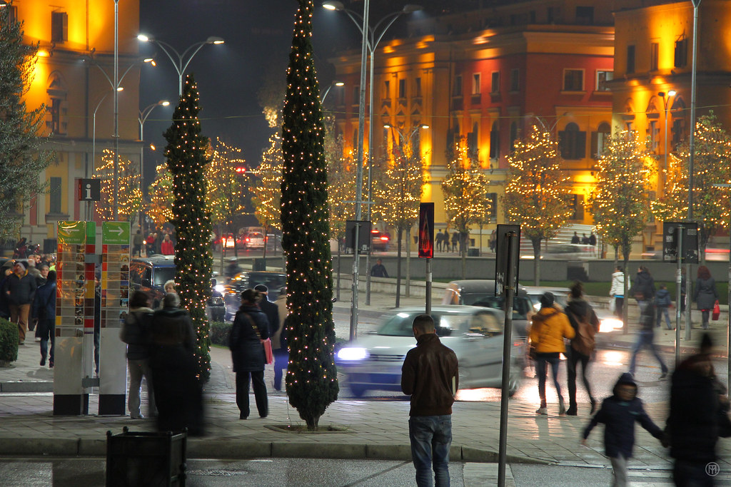 Winter Holidays in Tirana Albania Ted Misha Flickr