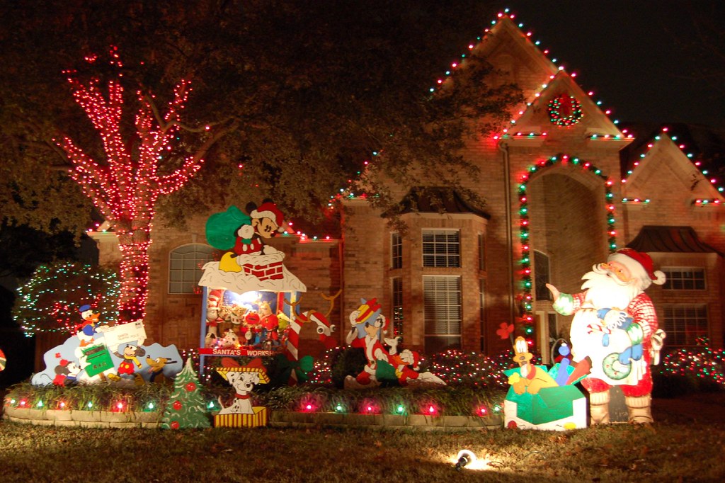 Christmas Lighting 2006 Plano Velmurugan Krishnaswamy Flickr