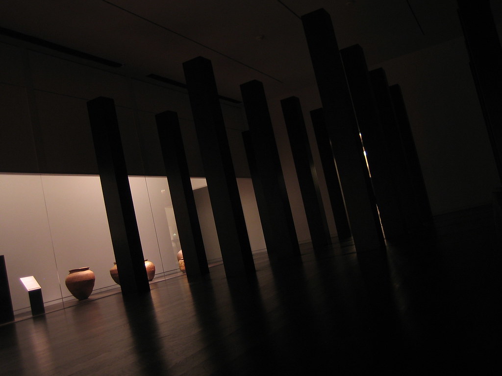 Ando Art Institute of Chicago1 Dark room inside of the … Flickr