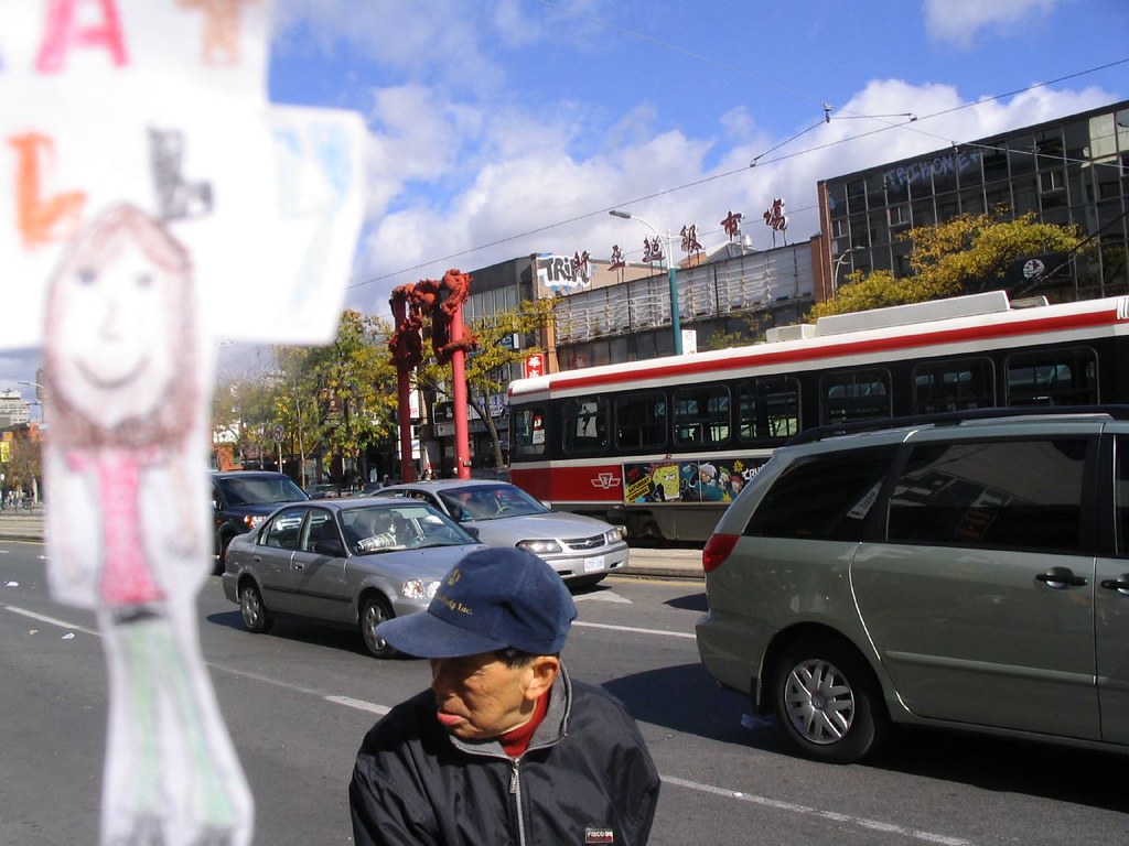 Flat Sally goes to Chinatown irishsurprise Flickr