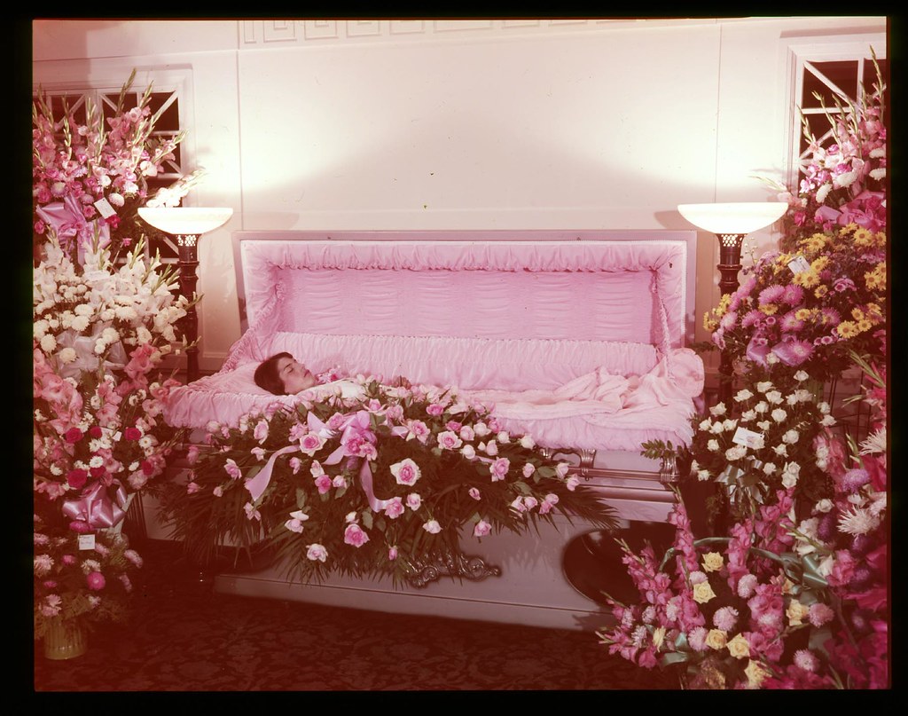 Dead Girl in Casket 1952a Found film. 4x5 inch Type B Ekta… Flickr