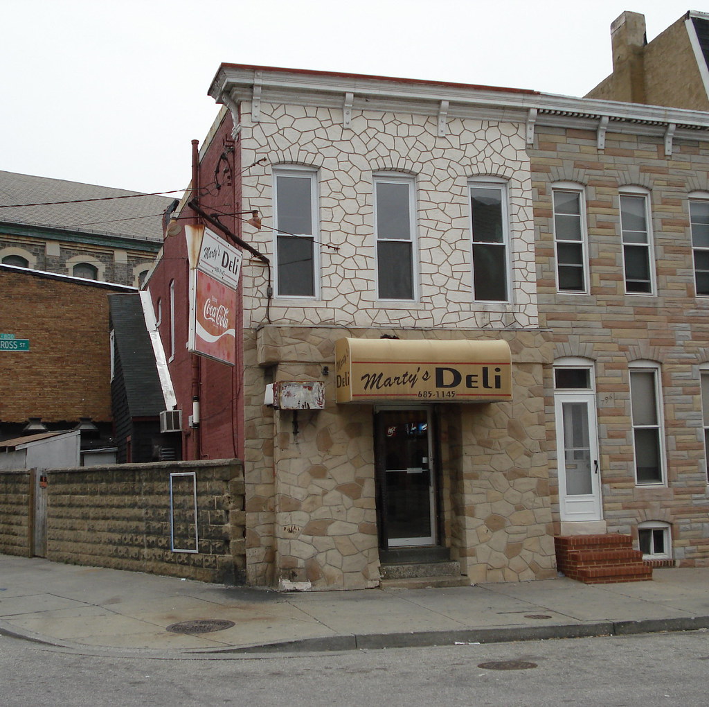 Marty's Deli, Baltimore, MD Marty's Deli on Cross Street a… Flickr
